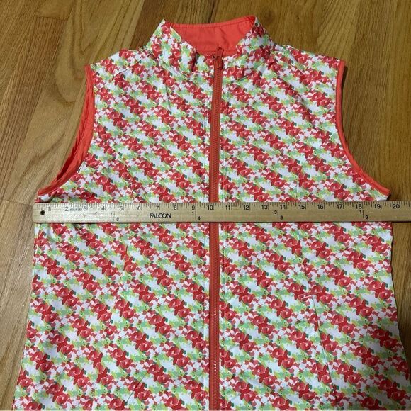 Peter Millar reversible womens floral Sleeveless Vest - Picture 3 of 13